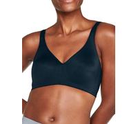 Naturana Womens Elasticup - One Size Fits All Soft Bra - Blue - Size 40