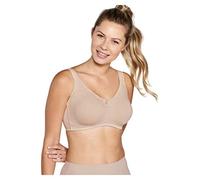 Naturana Women's Moulded Soft Cup Bra Molded, Light Beige, 34D