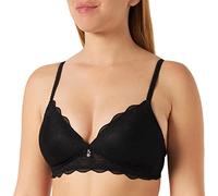 Naturana Women's Non-Wired Padded Cup Bra, 5194 Black