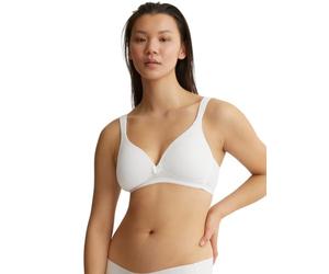 Naturana Women's Non-Wired Padded Cup Bra, 5266 White