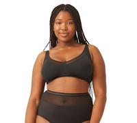 NATURANA Women's Non-Wired Soft Cup Bra Everyday 5504 Black 32D