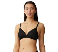 Naturana Women's Padded Soft Cup Bra, Black, 42A