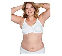 Naturana Women's Soft Cup Everyday Bra 86545, White, 36A (Manufacturer size: 95A)