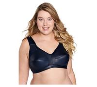 Naturana Women's Soft Cup Full Coverage Bra, Dark Blue, 36DD