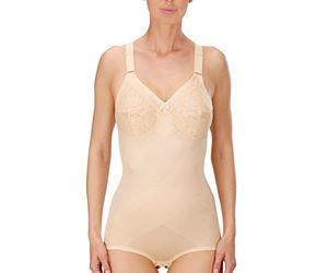 Naturana Women's Undercup Support Corselette Bodysuit, Beige, 38C