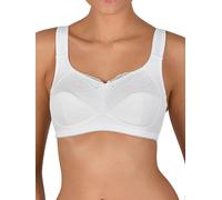 Naturana Bra Masectomy Full Cup Bras Soft Cup Lace Post Surgery Lingerie - Ecru
