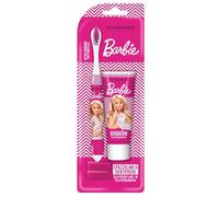 Naturaverde | Kids - Mattel Barbie - Oral Cleaning Kit for Children | Strawberry and Caramel Toothpaste 25ml and Soft Bristle Toothbrush, Barbie Toothpaste