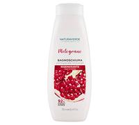 Naturaverde Pomegranate shower foam and bamboo velvet red