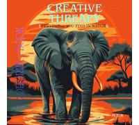 NATURE:Adult coloring book for creative threapy: relax and unwind with the beauty of everything beyond the busy life