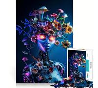 Nature AI Girlfriend Jigsaw Puzzles for Adults1000 Pieces Intellect Toy Calming Play Quality Cut Wall Art Decor (50x75cm)