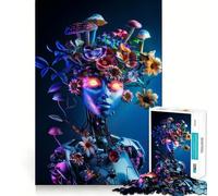 Nature AI Girlfriend Teenagers Puzzles 1000 Piece Jigsaws Brain Workout Toy Soothing Fun Art Assembly Art Collectible (38x52cm)