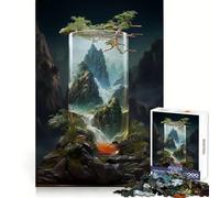Nature Alcohol Cocktail Jigsaw Puzzles for Teenagers 1000 Pieces Strong Logic Toy Shared Fun Clear Edge Lovely Present (50x75cm)