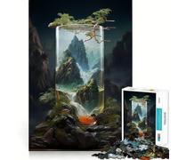 Nature Alcohol Cocktail Jigsaw Puzzles for Teenagers 1000 Pieces Strong Logic Toy Shared Fun Clear Edge Lovely Present (50x75cm)
