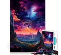 Nature And Amazing Galaxy Jigsaw for Teenagers 1000 Pieces Memory Boost Relaxing Fun Pattern Assembly (38x52cm)