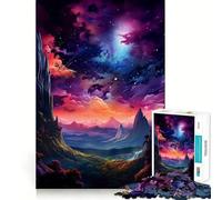 Nature And Amazing Galaxy Jigsaw Puzzle for Teenagers 1000 Pieces Memory Gain Calm Relax Design Assembly Classic Gift (50x75cm)