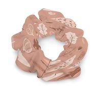 Nature-Based Patterns Satin Scrunchies Fluffy Hair Ties Soft Jumbo Scrunchy Large Thick Elastic Hair Bands Cute Satin Hair Scrunchies Ideal Gift for Women Hair Accessories Decor