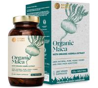 Nature Basics® BIO Maca Certified & Sustainable in a jar, 180 Vegan Capsules