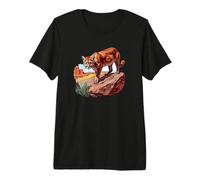 Nature Big Cat Cougar Mountain Lion Panther Puma Lover Premium T-Shirt