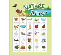 Nature Bingo Game: 32 player for Earth Day activity, classroom usage, World Nature Day game