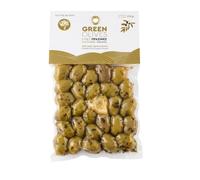 Nature Blessed Green Olives from Chalkidiki With Basil, Thyme & Lemon 3x220g