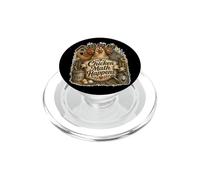 Nature Bookworm Chicken Math Happens PopSockets PopGrip for MagSafe