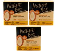 Nature Box Fixed Cleaning With Kaltgepresstem Argan Oil 3 X 80g without Silicone