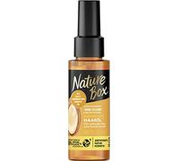 Nature Box Nourishing Hair Oil (70 ml), Hair Oil with Argan Oil Provides Intensive Care and Protects Against Split Ends, Bottle Made of 100% Social Plastic