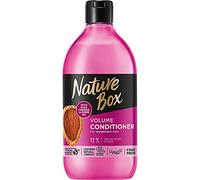 Nature Box Volume Vegan Conditioner with 100% Cold Pressed Almond Oil, Free from Silicones and Parabens 385 ml