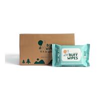 NATURE BUFF Multi-Use Wet Wipes for Babies & Adults - 99.7% Pure, Plastic-free, Biodegradable & Unscented Body Wipes - 24 Wipes Per Pack (Total 288 Wipes)
