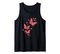 Nature Butterfly Cute Butterflies Design Insect Nature Tank Top