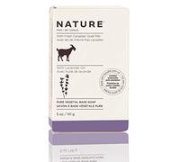 Nature By Canus Bar Soap, Lavender Oil, 5 Oz, With Fresh Canadian Goat Milk, Vitamin A, B3, Potassium, Zinc, and Selenium