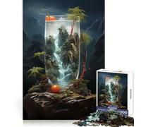 Nature Colorful Cocktail Jigsaw Puzzles for Adults 1000 Piece Logic Boost Toy Group Joy Premium Edge Bday Surprise (50x75cm)