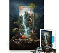 Nature Colorful Cocktail Jigsaw Puzzles for Adults 1000 Piece Logic Boost Toy Group Joy Premium Edge Bday Surprise (50x75cm)