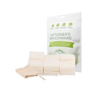 Nature Cosmétique Breaking Soap Birch - For Dry Skin - With Natural Beeswax, Vitamin E - Small to Medium Fragments - Handmade in Germany