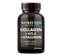 Nature Diet Collagen with Hyaluronic Acid & Vitamin C, 180 Tablets, 500 mg
