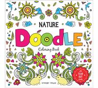 Nature Doodle Coloring Book