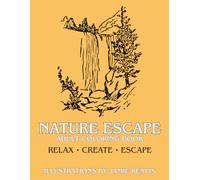 Nature Escape Adult Coloring Book
