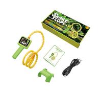 Nature Exploration Science Tool Science Activity Gear for Kid Including Screen & LED Lights for Discovery Indoor Outdoor Exploring