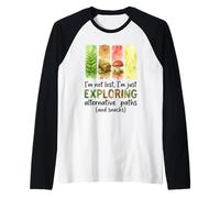 Nature Explorer Alternative Paths Forest Wanderer Raglan Baseball Tee