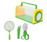 Nature Exploring Insecta Catching Kits Toy For Kids Insecta Viewer With Magnifier Tweezers Child Hands On Observation Toy Catcher Set For Kids With Tweezers