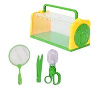 Nature Exploring Insecta Catching Kits Toy For Kids Insecta Viewer With Magnifier Tweezers Child Hands On Observation Toy Catcher Set For Kids With Tweezers