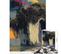 Nature Fantasy Jigsaw Puzzles 1000 Piece for Adults Enhance Focus for Better Performance Quiet Soothing Playtime Fun (38x52cm)