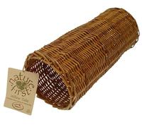 HappyPet Willow Tube – Nature First – Play, Hide & Teeth Trimmer – Large 32cm for Small Animals