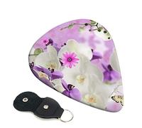 Nature Floral Spring Printed Guitar pick Guitar Plectrums for Acoustic Guitar Electric Guitar Bass Guitar - Guitar Accessories - 6 Pack 0.46mm