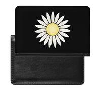 Nature Flowers Daisy Passport Holder Cover Wallet Slim Passport Protector Card Holder Travel Accessories