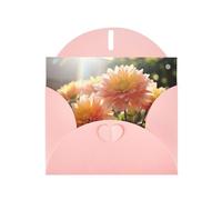 Nature Flowers Print Blank Cards and Envelopes 5" x 6" for Wedding Birthday Invitations and All Occasions