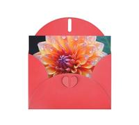 Nature Flowers Print Blank Cards and Envelopes 5" x 6" for Wedding Birthday Invitations and All Occasions