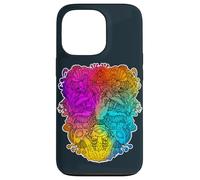 Nature Forest Fungi Hippie Colorful Psychedelic Mushroom Case for iPhone 13 Pro