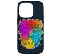 Nature Forest Fungi Hippie Colorful Psychedelic Mushroom Case for iPhone 14 Pro