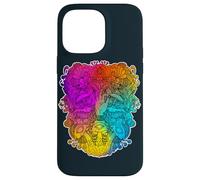 Nature Forest Fungi Hippie Colorful Psychedelic Mushroom Case for iPhone 14 Pro Max